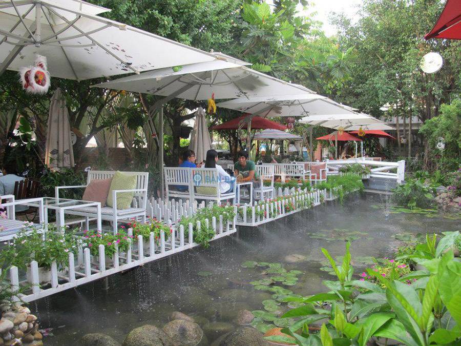 60 mẫu quán cafe sân vườn đẹp tại Sài Gòn
